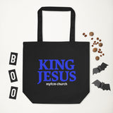 "King Jesus" Eco Tote Bag