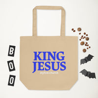 "King Jesus" Eco Tote Bag