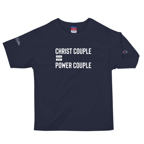 "Christ = Power Couple" x Champion Tee