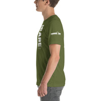 iCare - Short-Sleeve Unisex T-Shirt with White Logo