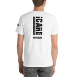 Matthew 25:40 - Short-Sleeve Unisex T-Shirt with Black Logo