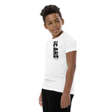 iCare - Youth Short Sleeve T-Shirt with Black Logo